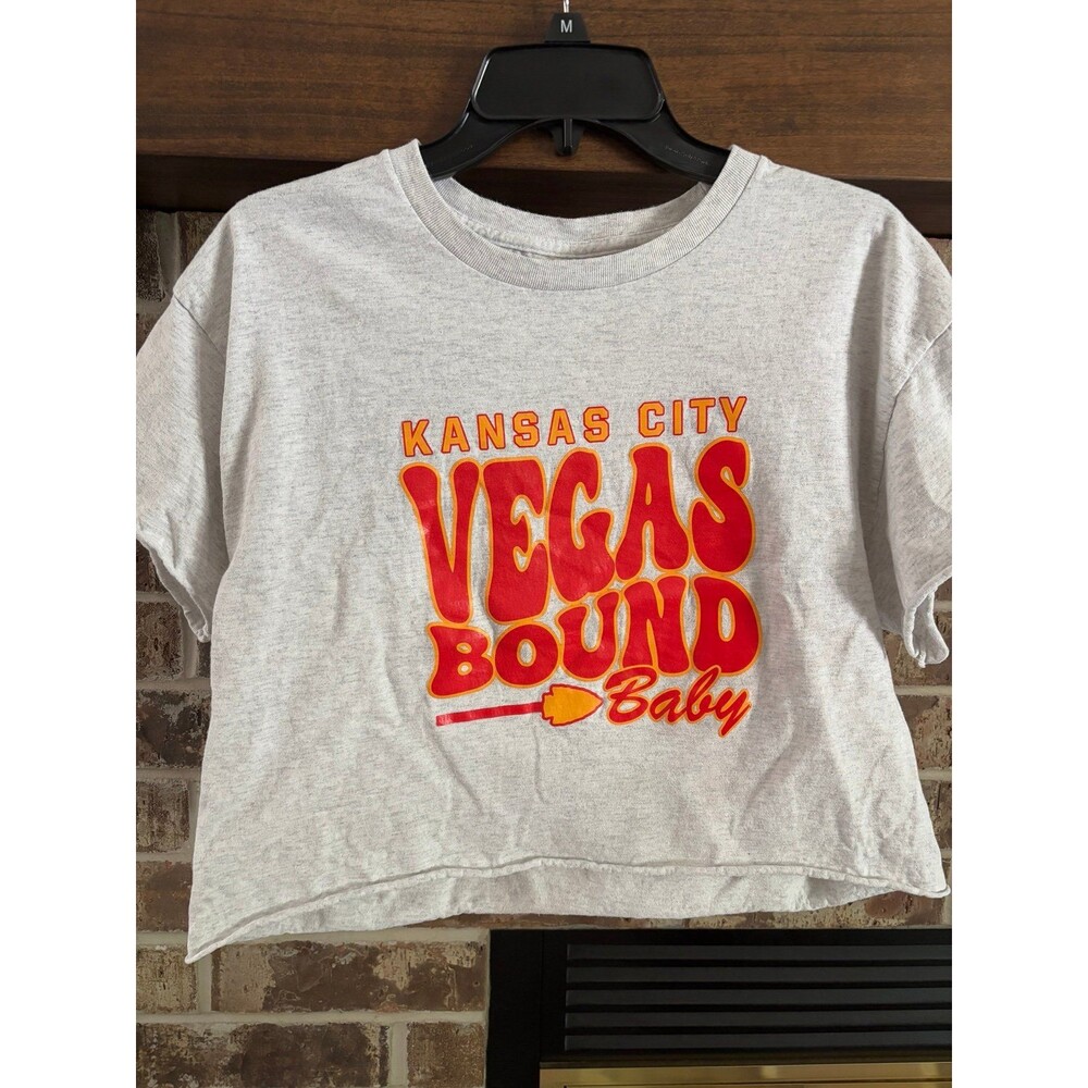 Kansas City Vegas Bound Baby Crop Top T-Shirt